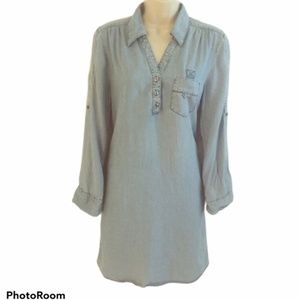 Denim T-Shirt Dress NWOT